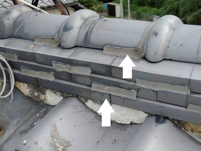 のし瓦　ラバーロック